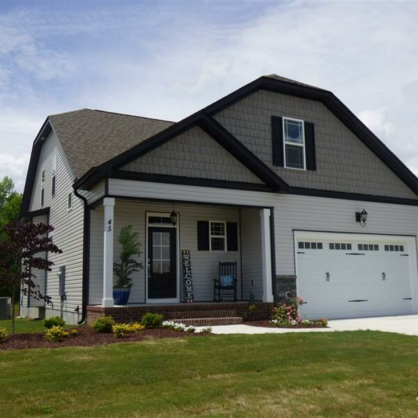 Winslow Custom Homes Exterior Dark Grey Single Story