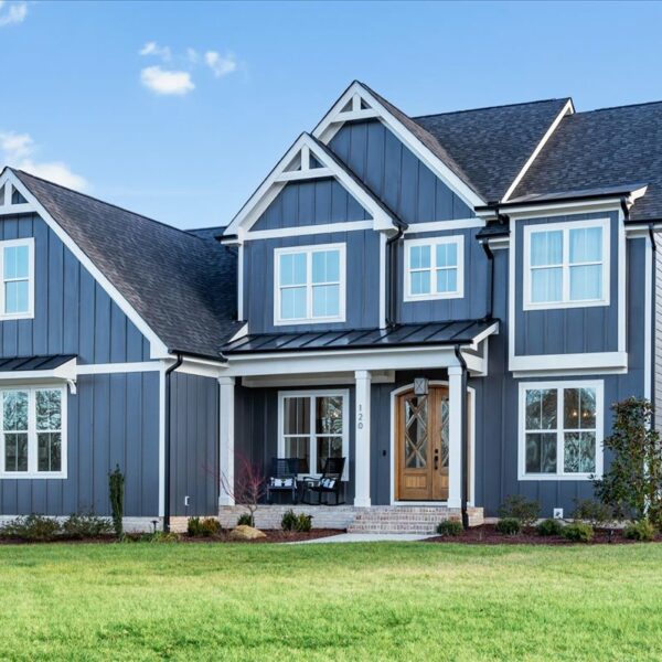 Winslow Custom Homes Exterior Blue