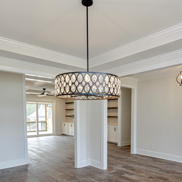 Winslow Homes Custom Home Builder Crystal Chandelier