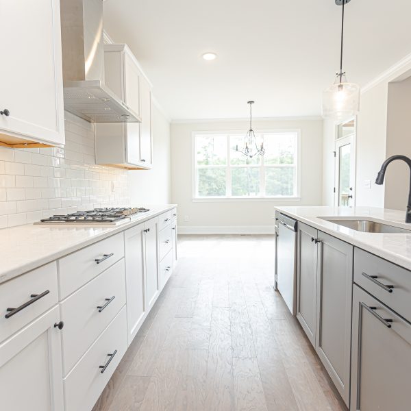 Winslow Custom Homes Kitchen with grey countertops