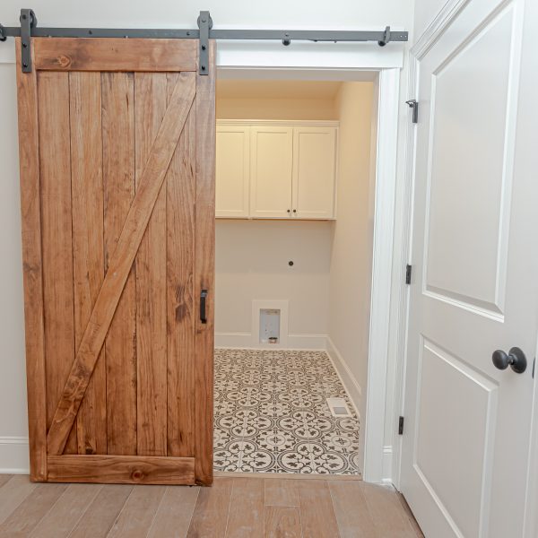 Winslow Homes Custom Home Builder Barn Door