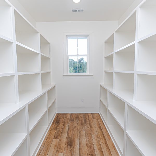 Winslow Homes Custom Home Builder Pantry Shelving