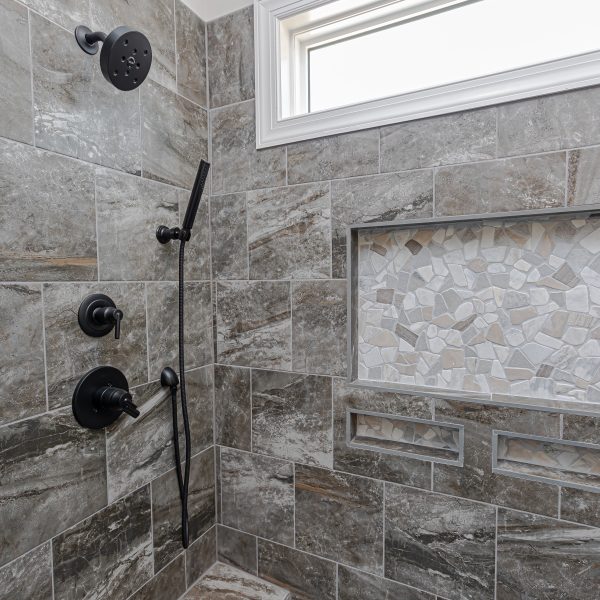 Winslow Homes Custom Home Builder Grey Tile