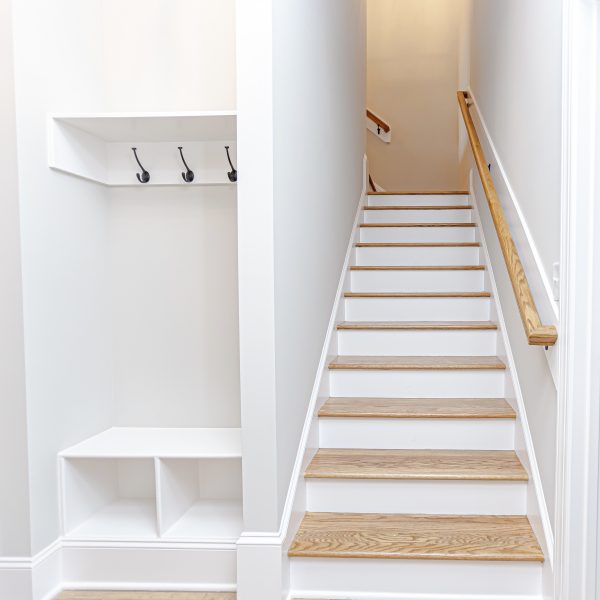 Winslow Homes Custom Home Builder Stairway and Storage