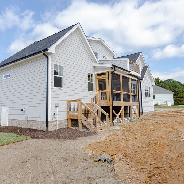 Winslow Custom Homes Exterior Back Porch