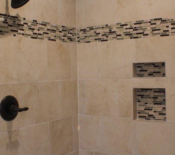 Custom Home Builder Bathroom Unique Tiles