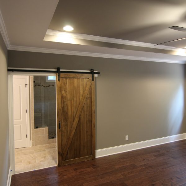 Winslow Homes Custom Home Builder Barn Door Example