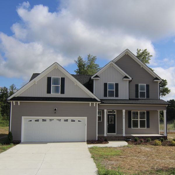 Winslow Custom Homes Exterior Grey Porch