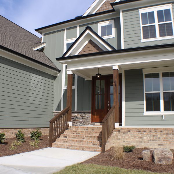 Winslow Custom Homes Exterior Olive Color